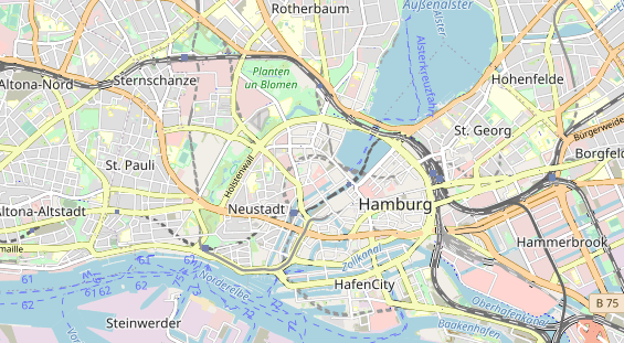 Coworking space on map