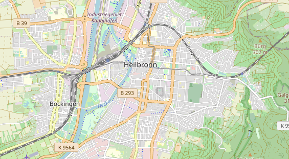 Coworking space on map