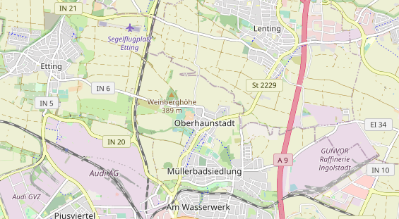 Coworking space on map