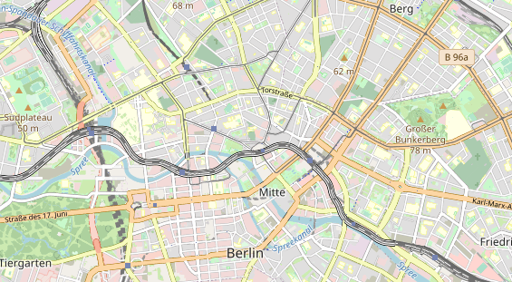 Coworking Space auf Karte