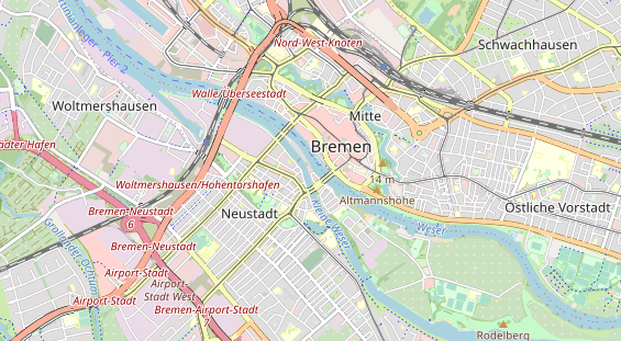 Coworking Space auf Karte