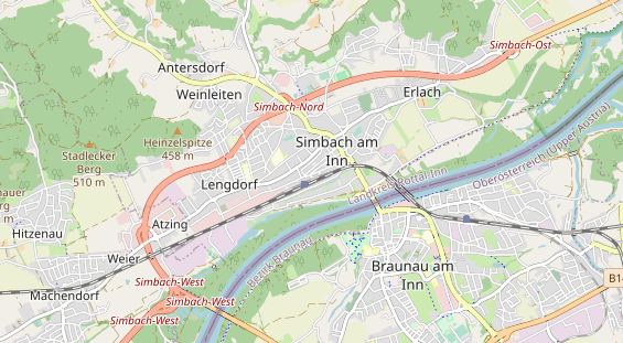 Coworking space on map