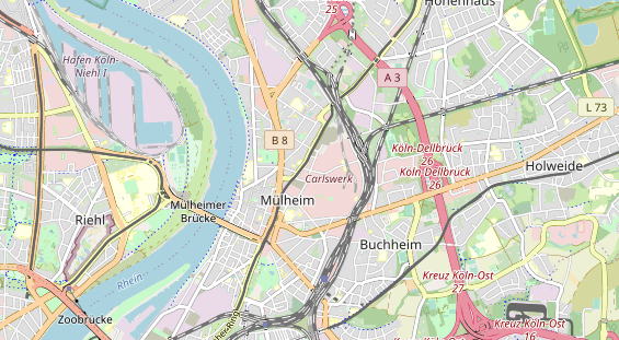 Coworking Space auf Karte