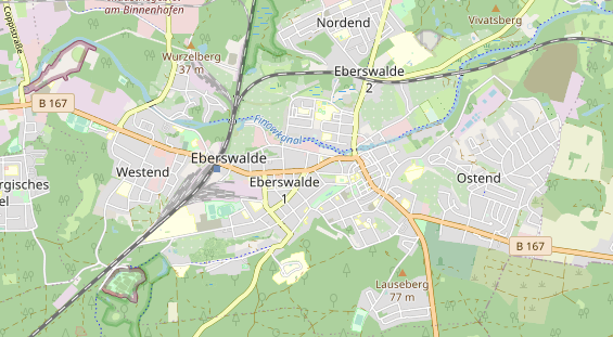 Coworking space on map