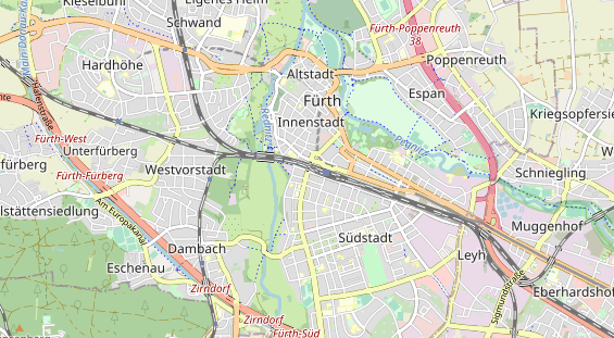 Coworking space on map