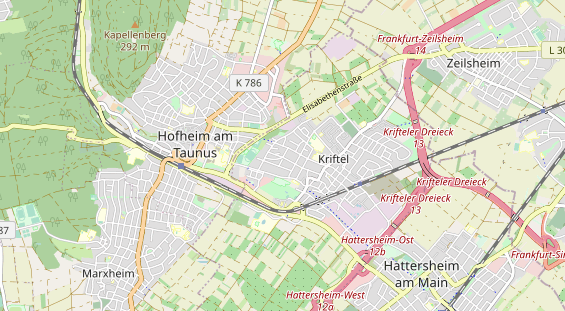 Coworking space on map