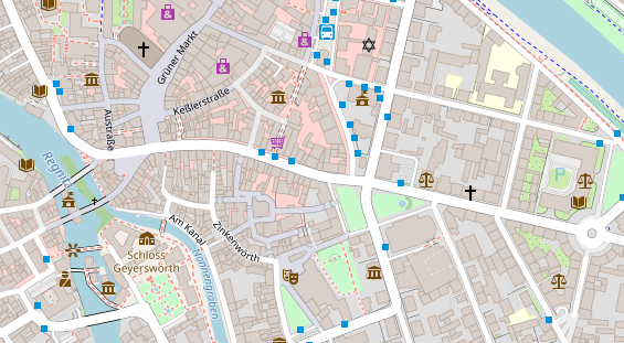 Coworking Space auf Karte