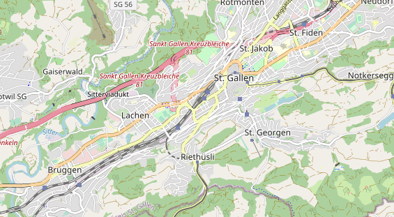 Coworking space on map