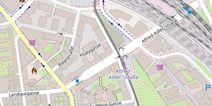 Coworking Space auf Satellitenbild