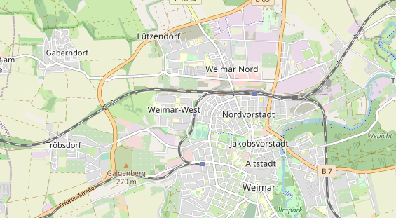 Coworking space on map