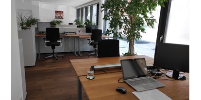 Coworking Spaces - feste Arbeitsplätze vorhanden - Salzburg - Seenland - Arbeitsbereich - space-time.at