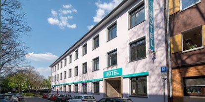 Coworking Spaces - Ruhrgebiet - Coworking und Hotel Vorderseite - New Work Hotel Essen