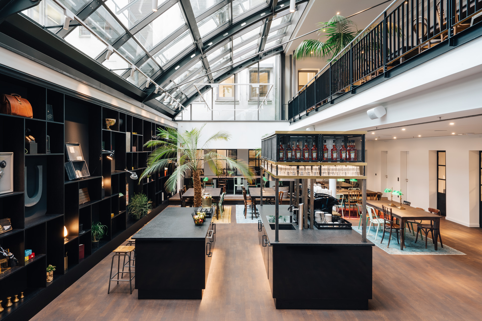 Coworking Space - Küche und Join Area - Ruby Carl Workspaces