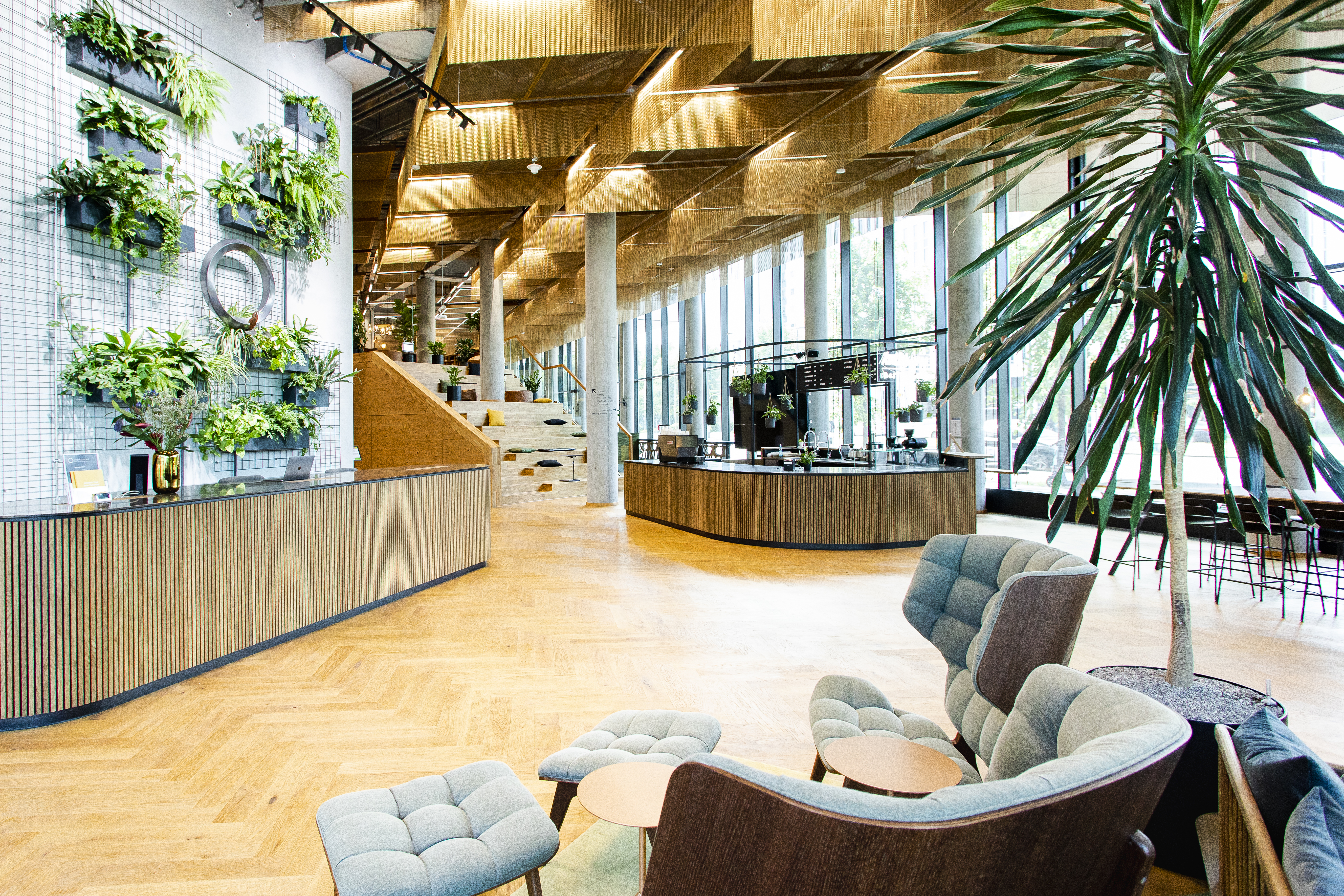 Coworking Space - Reception area  - EDGE Workspaces