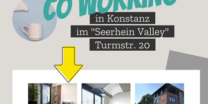 Coworking Spaces - feste Arbeitsplätze vorhanden - Region Bodensee - Co Working Space Konstanz - Co Working Space Konstanz