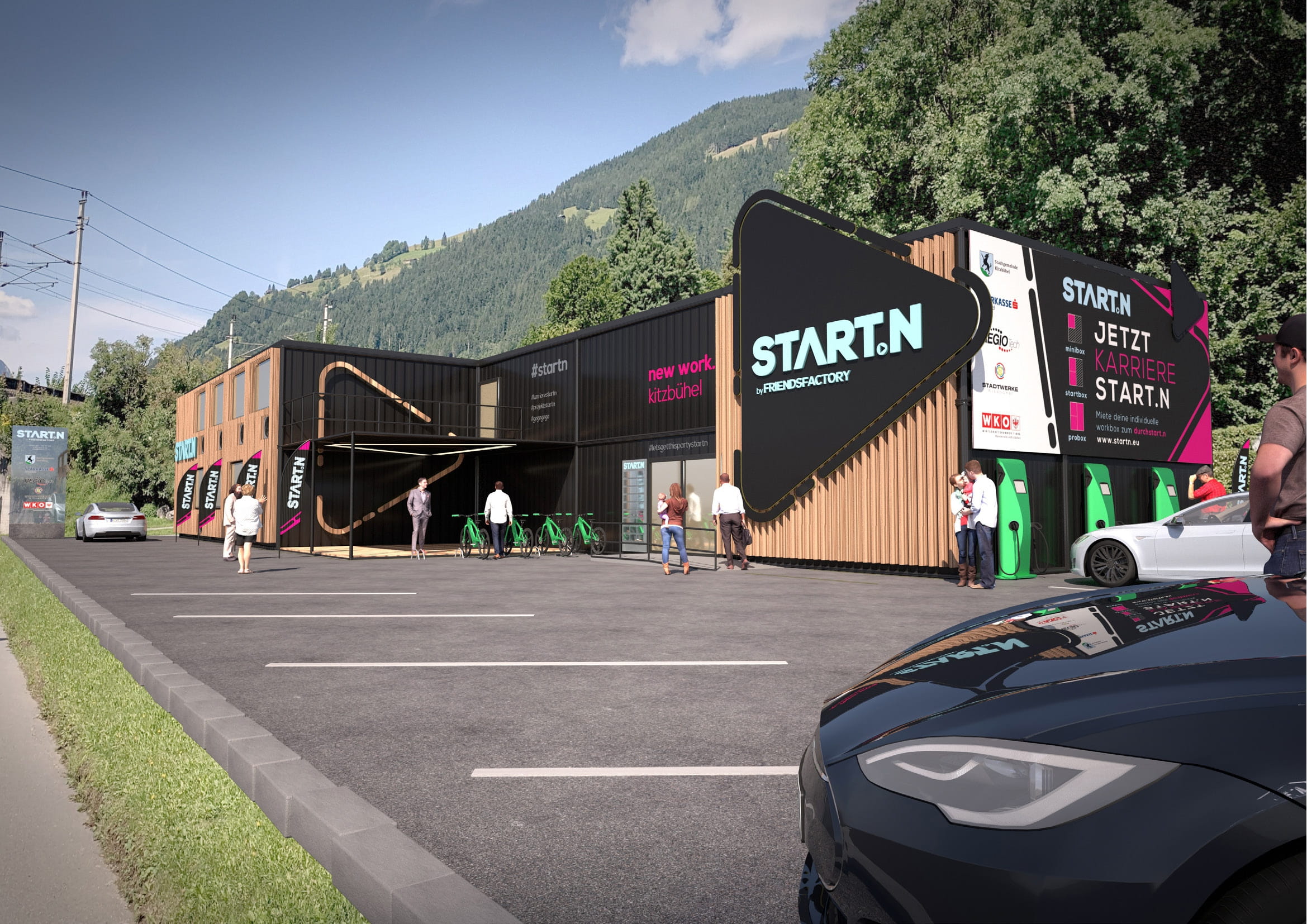 Coworking space - START.N - New Work Kitzbühel