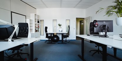 Coworking Spaces - feste Arbeitsplätze vorhanden - Jena - andere Perspektive Großraum-Büro - Coworking4You Jena