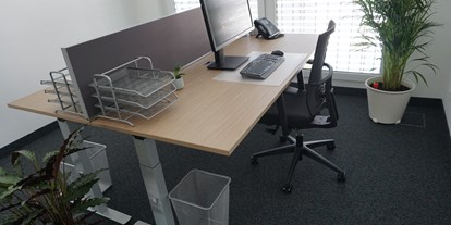 Coworking Spaces - Typ: Bürogemeinschaft - Baden-Württemberg - moderne Arbeitsplätze mit teils ergonomischen Steharbeitsplätzen - FLEXoffices