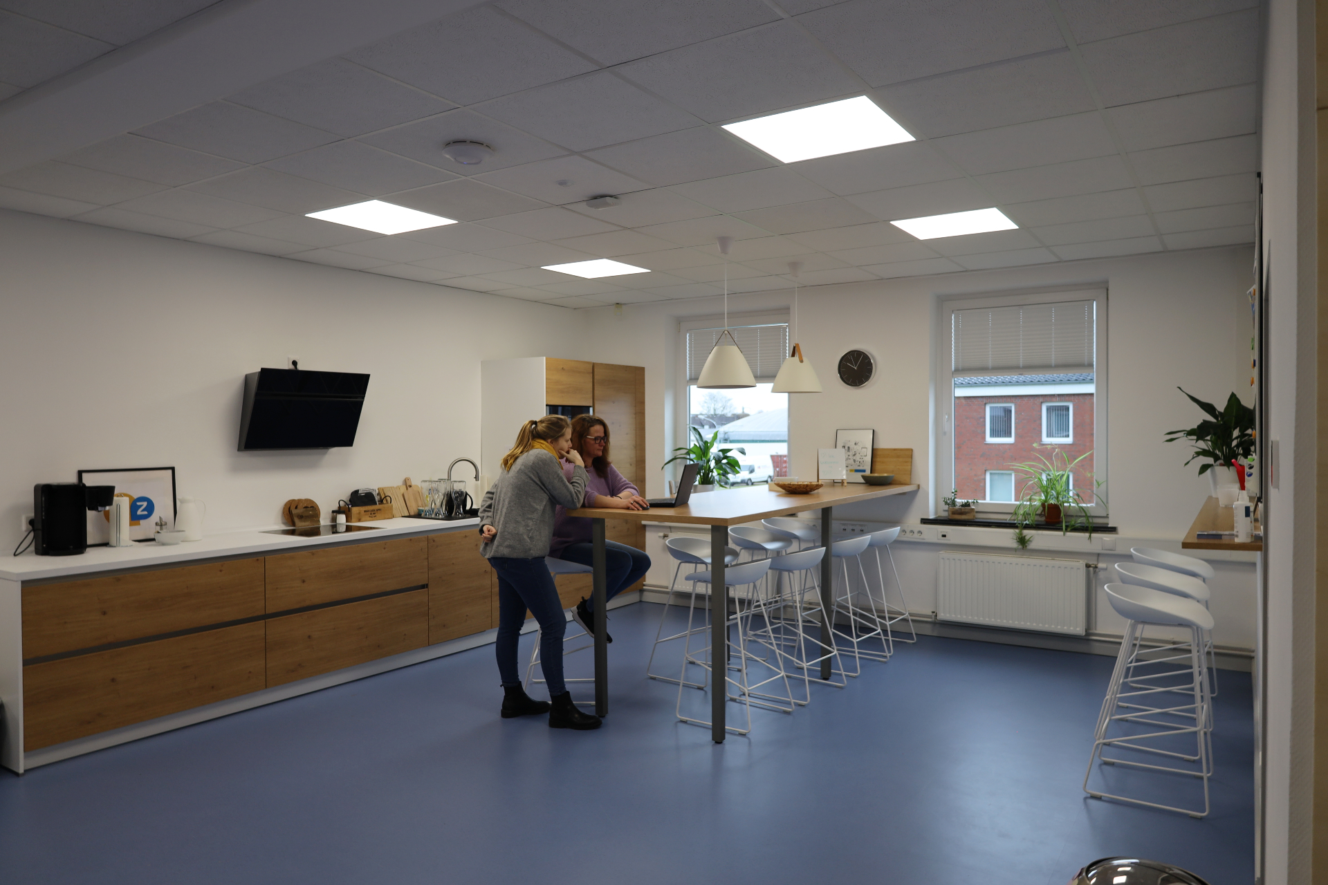 Coworking Space - Das Coffice: für eine kleine Pause, ungezwungenes Arbeiten oder den Austausch.  - Digitalzentrum Amt Süderbrarup