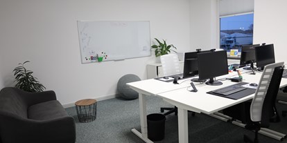 Coworking Spaces - Süderbrarup - Der Raum Concept mit 4 Arbeitsplätzen.  - Digitalzentrum Amt Süderbrarup
