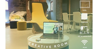 Coworking Spaces - Zugang 24/7 - Vogtland - Creative Room - GRÜNDERZEIT Hub