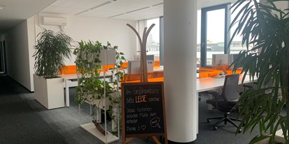 Coworking Spaces - Deutschland - Für den Austausch im großen Rahmen ideal - Unser Großraumbüro. - kuehlhaus AG Experience Space