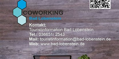 Coworking Spaces - feste Arbeitsplätze vorhanden - Thüringen Ost - CoWorking Bad Lobenstein