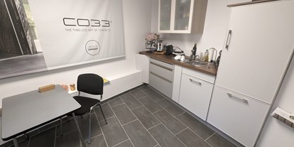 Coworking Spaces - feste Arbeitsplätze vorhanden - Thüringen Nord - Küche mit Kühlschrank, Kaffeemaschinen, Herdplatte - CO Working Space