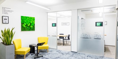 Coworking Spaces - feste Arbeitsplätze vorhanden - Wien-Stadt Leopoldstadt - Meetingräume - andys.cc Aspernbrückengasse