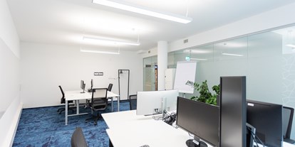 Coworking Spaces - feste Arbeitsplätze vorhanden - Wien-Stadt Leopoldstadt - Fix Desk Bereich - andys.cc Aspernbrückengasse