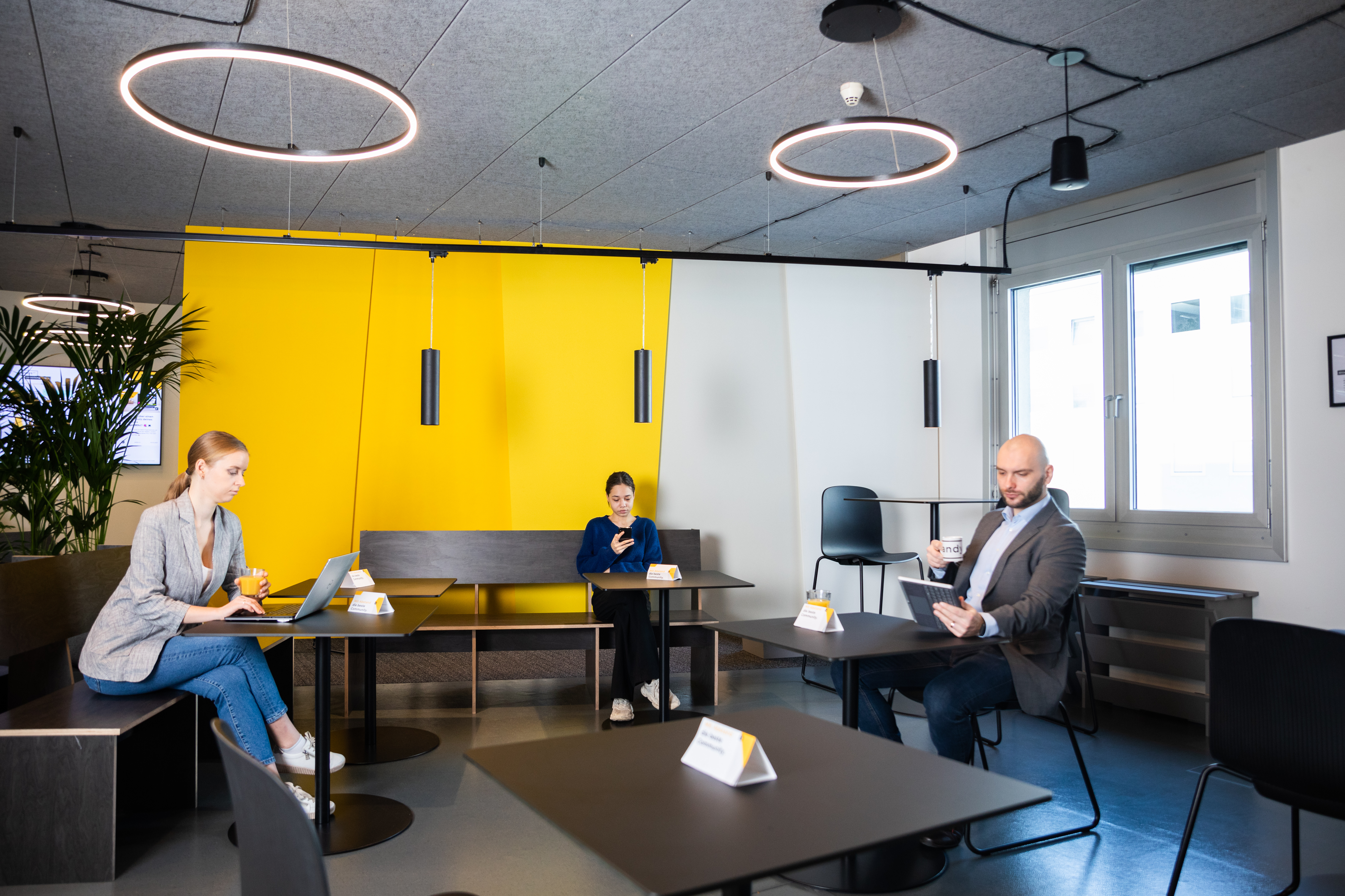 Coworking Space - Küche - andys.cc Lassallestrasse