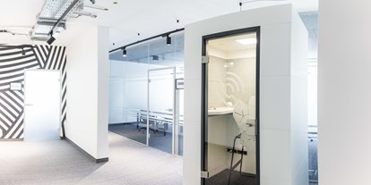 Coworking Spaces - feste Arbeitsplätze vorhanden - Weinviertel - Phone Booth - andys.cc Lassallestrasse