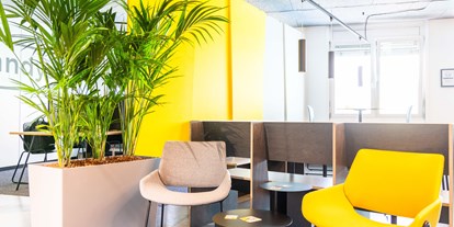 Coworking Spaces - feste Arbeitsplätze vorhanden - Donauraum - Lounge - andys.cc Lassallestrasse