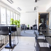Coworking Space - Open Space und Phonebooth - andys.cc Anton-Baumgartner-Strasse
