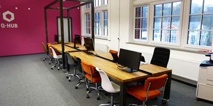 Coworking Spaces - Typ: Shared Office - Chemnitz - Coworking Bereich im Q-HUB Chemnitz - Q-HUB Chemnitz