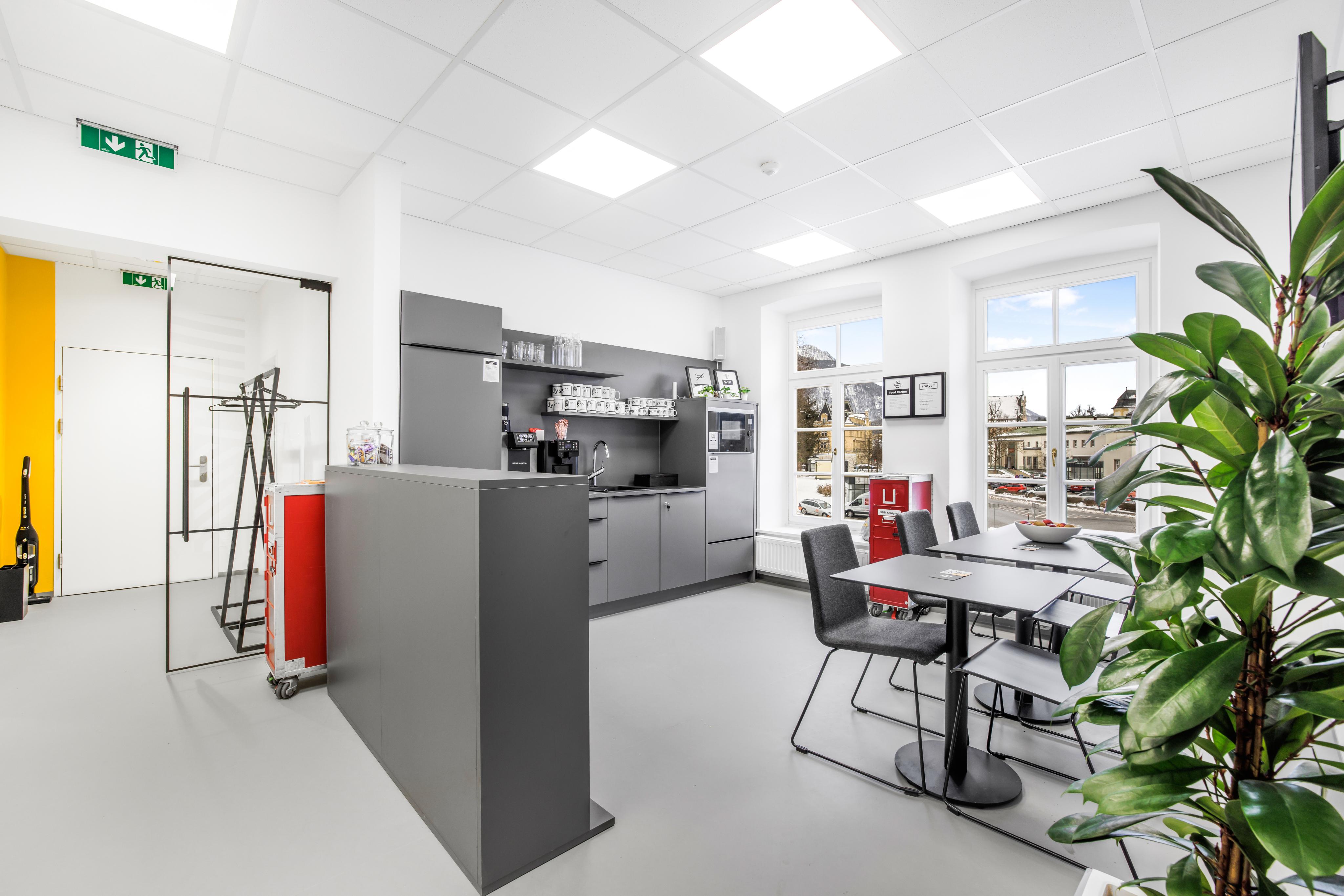 Coworking Space - Küche - andys.cc Amstetten Bahnhof