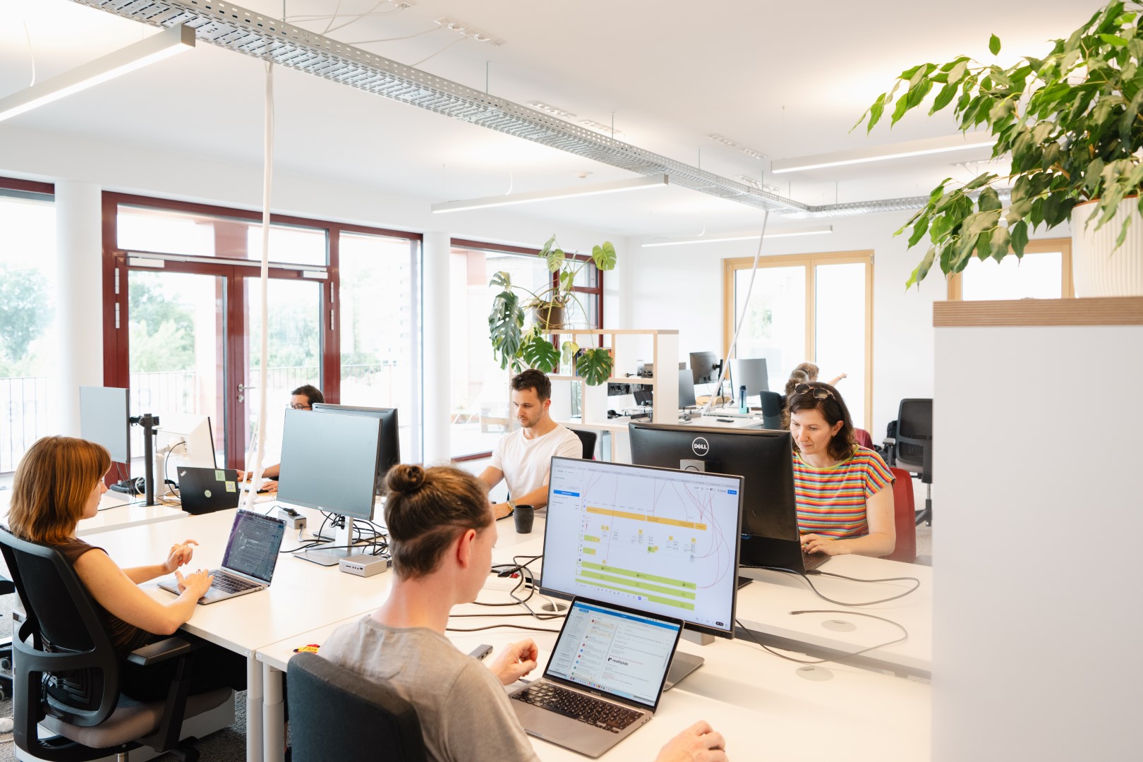 Coworking Space - Flexdesk - inkl. Monitor. - Arbeitszimmer - der Coworkingspace in der HausWirtschaft