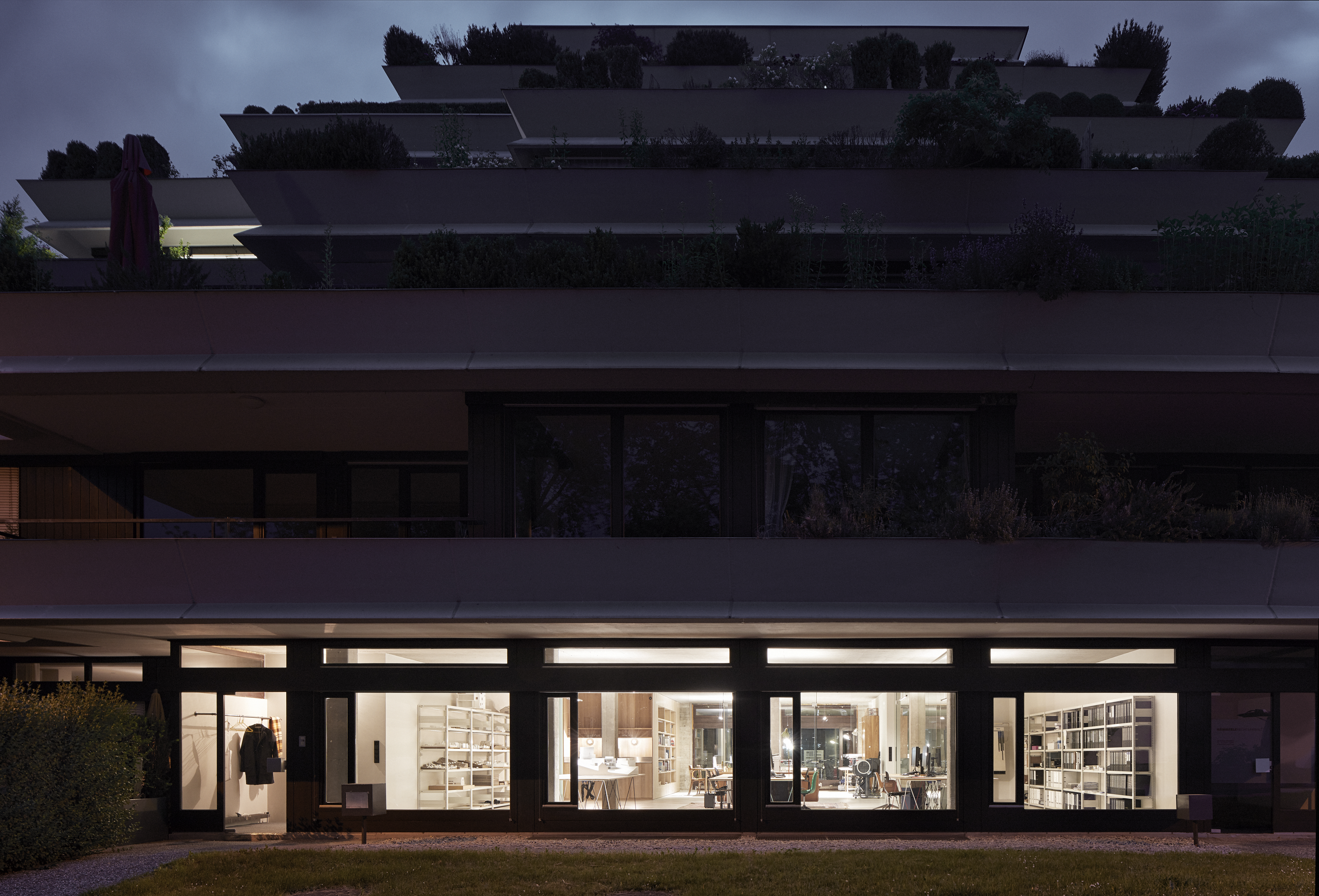 Coworking Space - Strassenansicht - Büroarbeitsplätze in kreativer Bürogemeinschaft – Dornbirn Zentrum