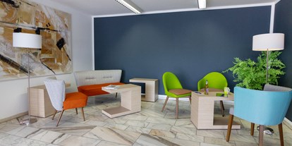 Coworking Spaces - Typ: Bürogemeinschaft - Münsterland - Unsere Lounge bietet Platz zum gemütlichen Austausch oder für eine kleine Pause - Workstatt