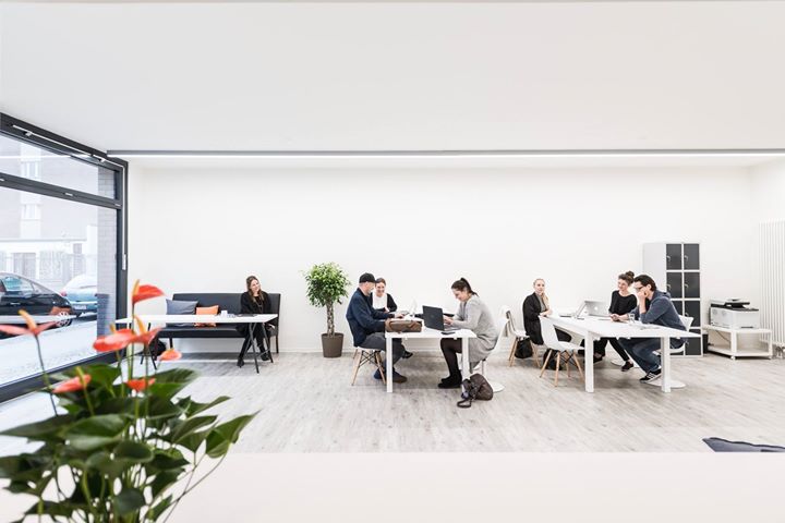 Coworking Space - Unser heller Eingangsraum. - Amapola Coworking