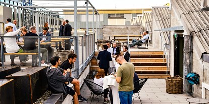 Coworking Spaces - feste Arbeitsplätze vorhanden - Zürich-Stadt - Terrasse Westhive Zug Tech Cluster - Westhive Zürich Bleicherweg