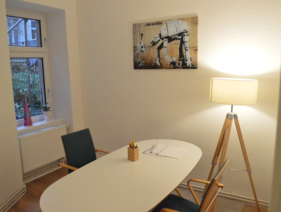 Coworking Space: Hinterer Raum, klein - Ruhiger Space in Friedenau