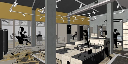 Coworking Spaces - Brandenburg Süd - Lounge und Coffee-bar SimpliOffice Potsdam, Coworking und Eventlocation - SimpliOffice Potsdam