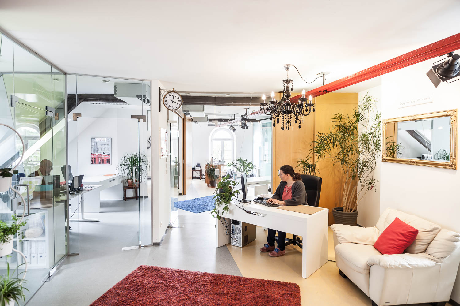 Coworking Spaces - Österreich - BCE Eingangsbereich - BCE Businesscampus Ehrenhausen