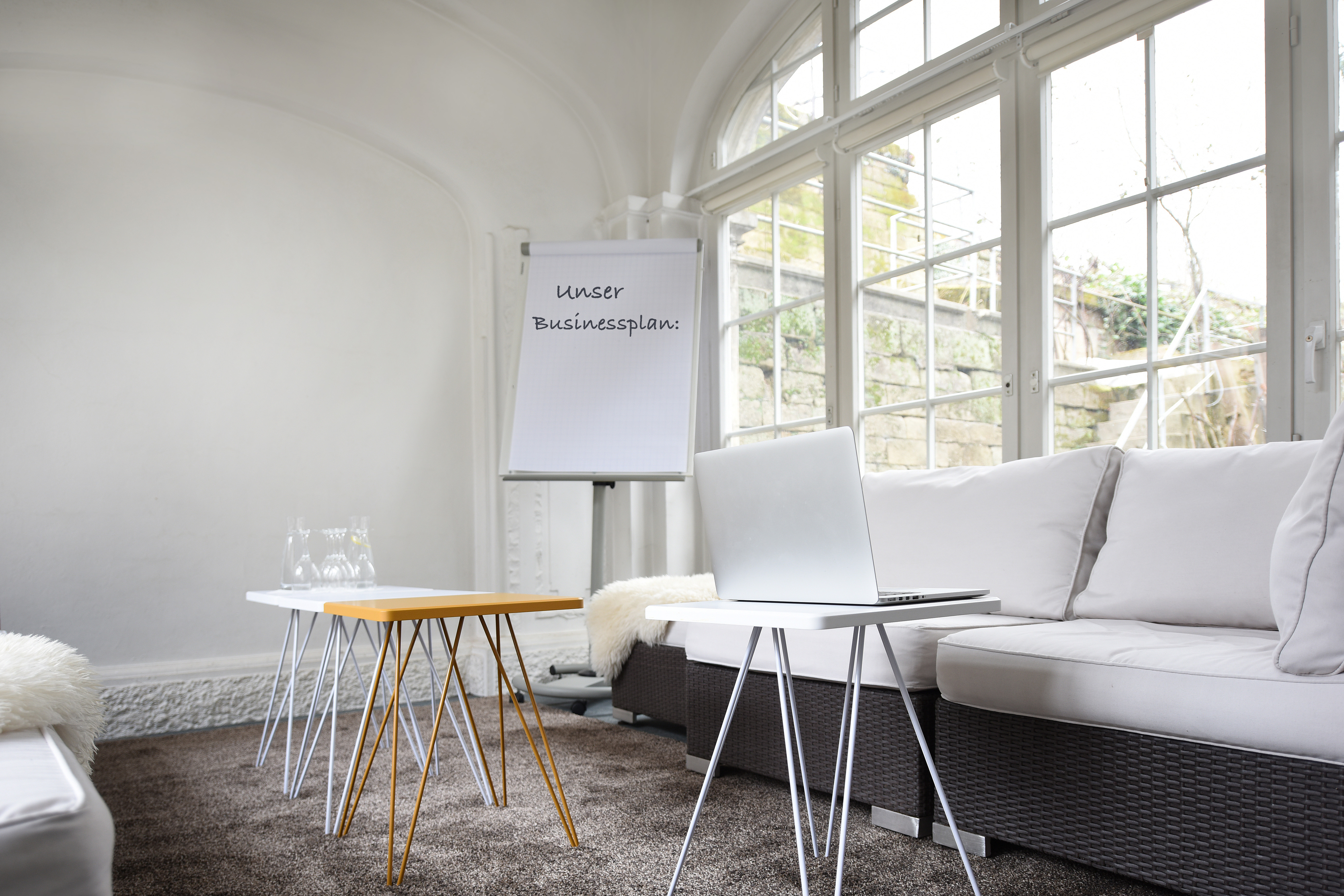 Coworking Space: Wintergarten als Besprechungsraum - A22 coworking & räume