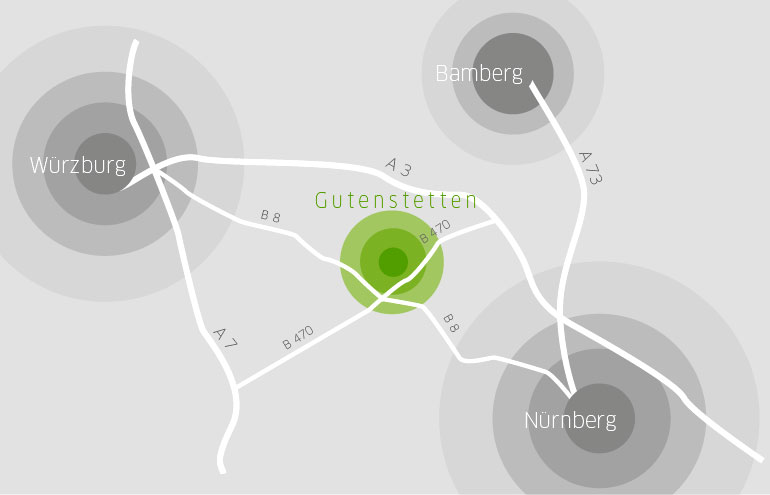 Coworking Spaces - Anfahrt - aischforum- Arbeiten, Tagen, Veranstalten im Aischgrund