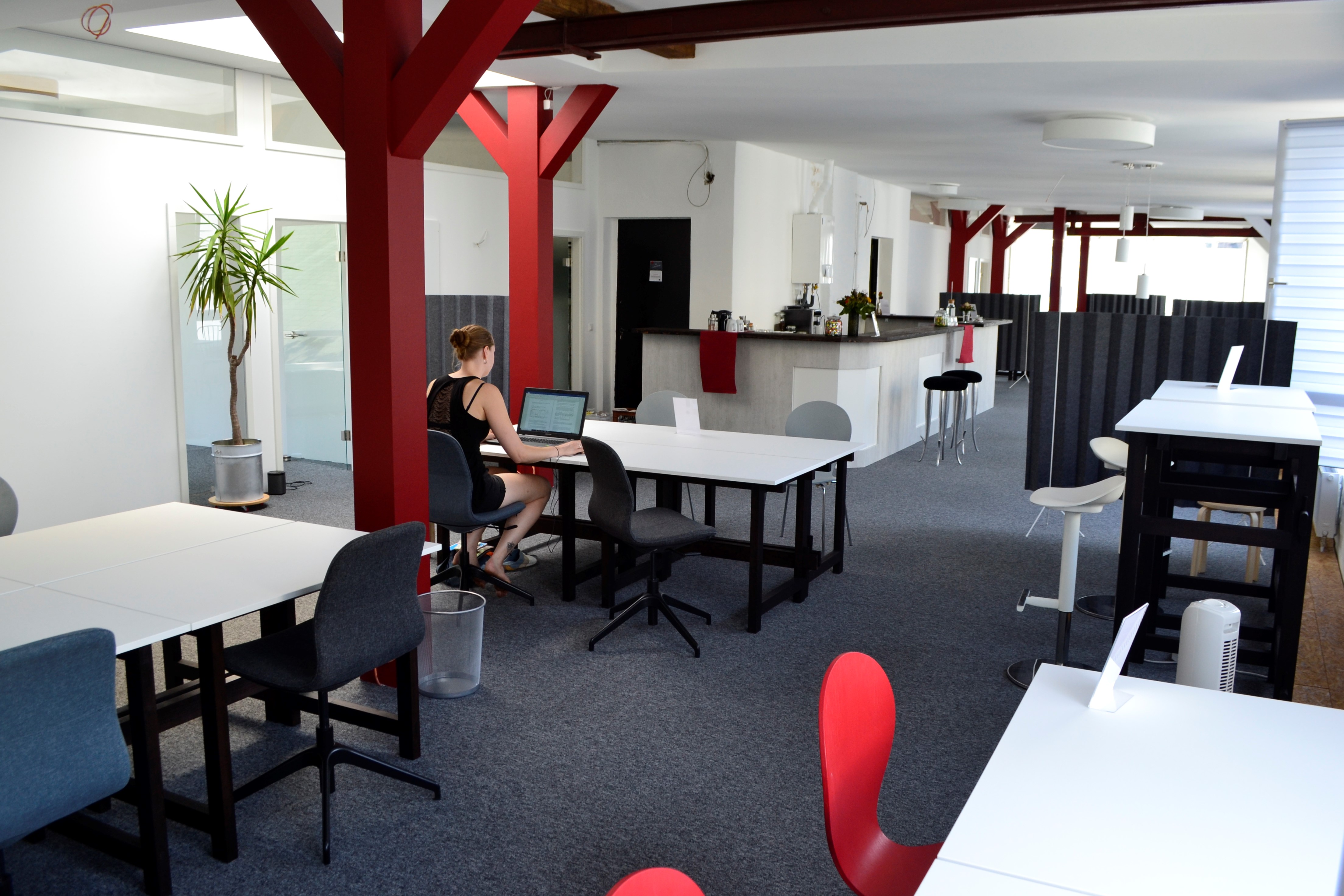 Coworking Spaces - Hamburg-Stadt (Hamburg, Freie und Hansestadt) - Großzügiger Open Space mit individuellen Schreibtischen, für jeden ist das Richtige dabei! - CoWorkBude14 CoWorking-Space in Winterhude