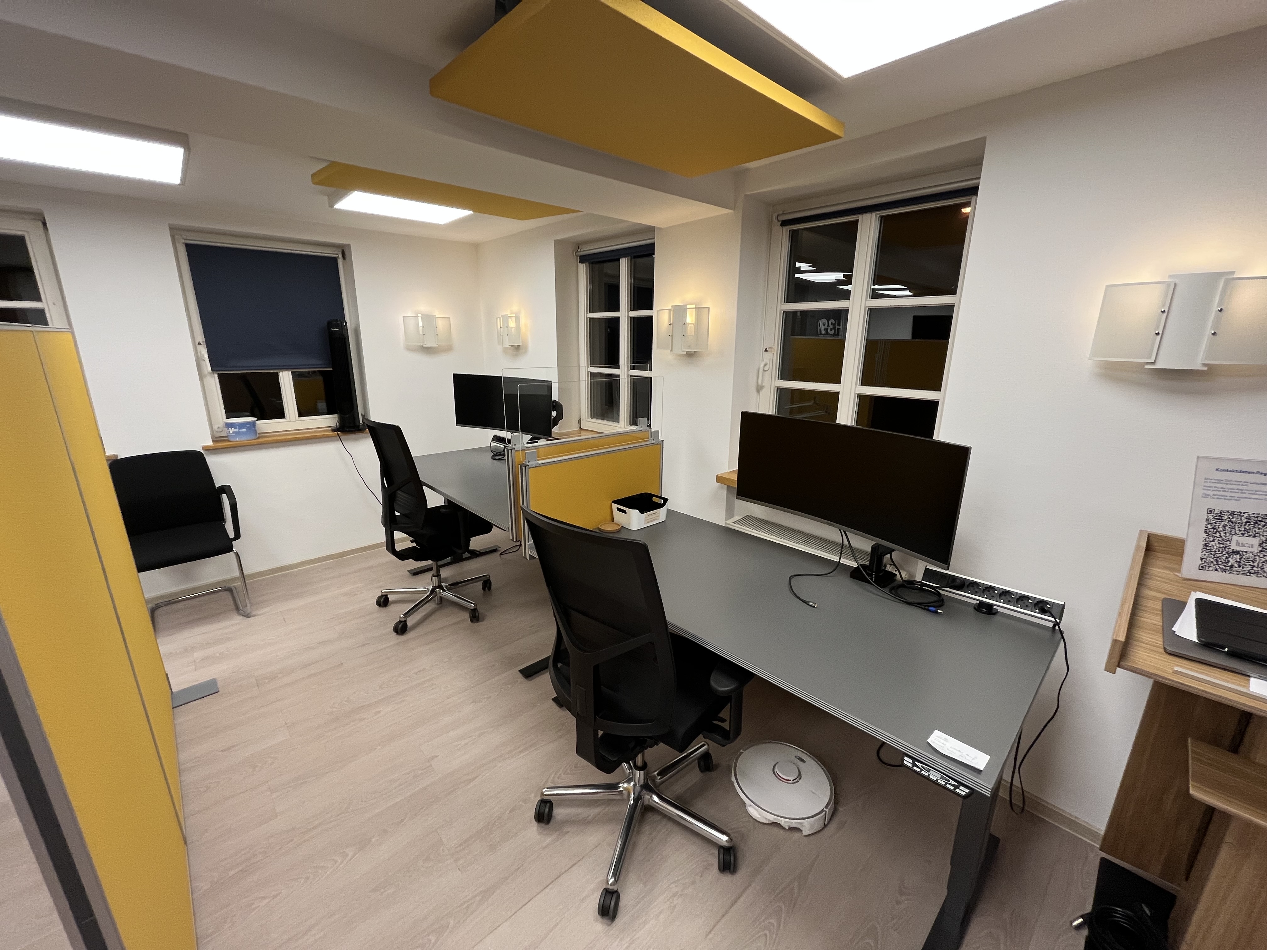 Coworking Spaces - Hunsrück - Teil 1 unsere Flexbereichs mit Blick nach draußen - H39 - Work in Pies