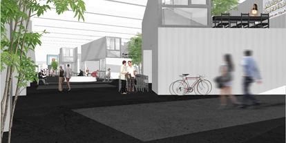 Coworking Spaces - Niedersachsen - 3D-Planung Innovationsdorf - Arbeiten im Coworking Space // Bewohner des Innovationsdorfs werden // ZUKUNFT.unternehmen