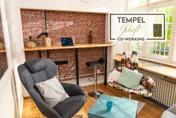 Coworking Space: Eine ruhige Ecke zum Lesen, oder für informelle Meetings. - Tempelgehöft - produktiv, gemütlich, grün